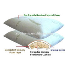 Memory Foam Bed Pillow with Removable Cover Bed Pillow